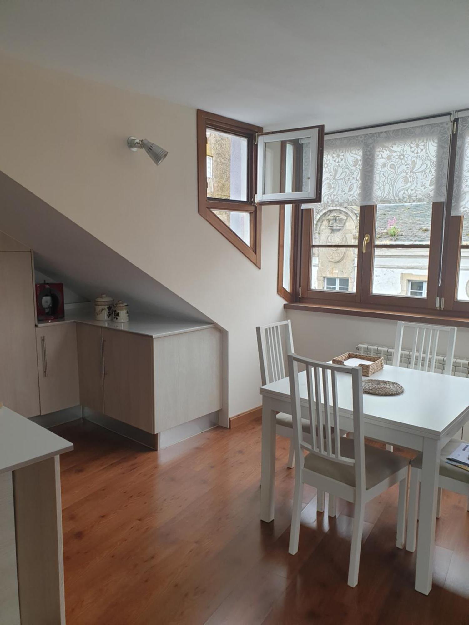 Apartamento Atico Cine Colon Ribadeo Habitación foto